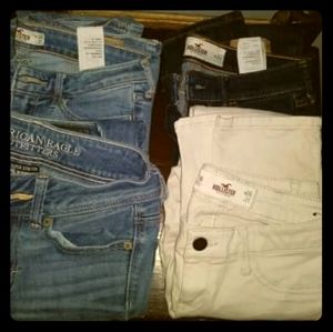 Hollister an american eagle jeans
